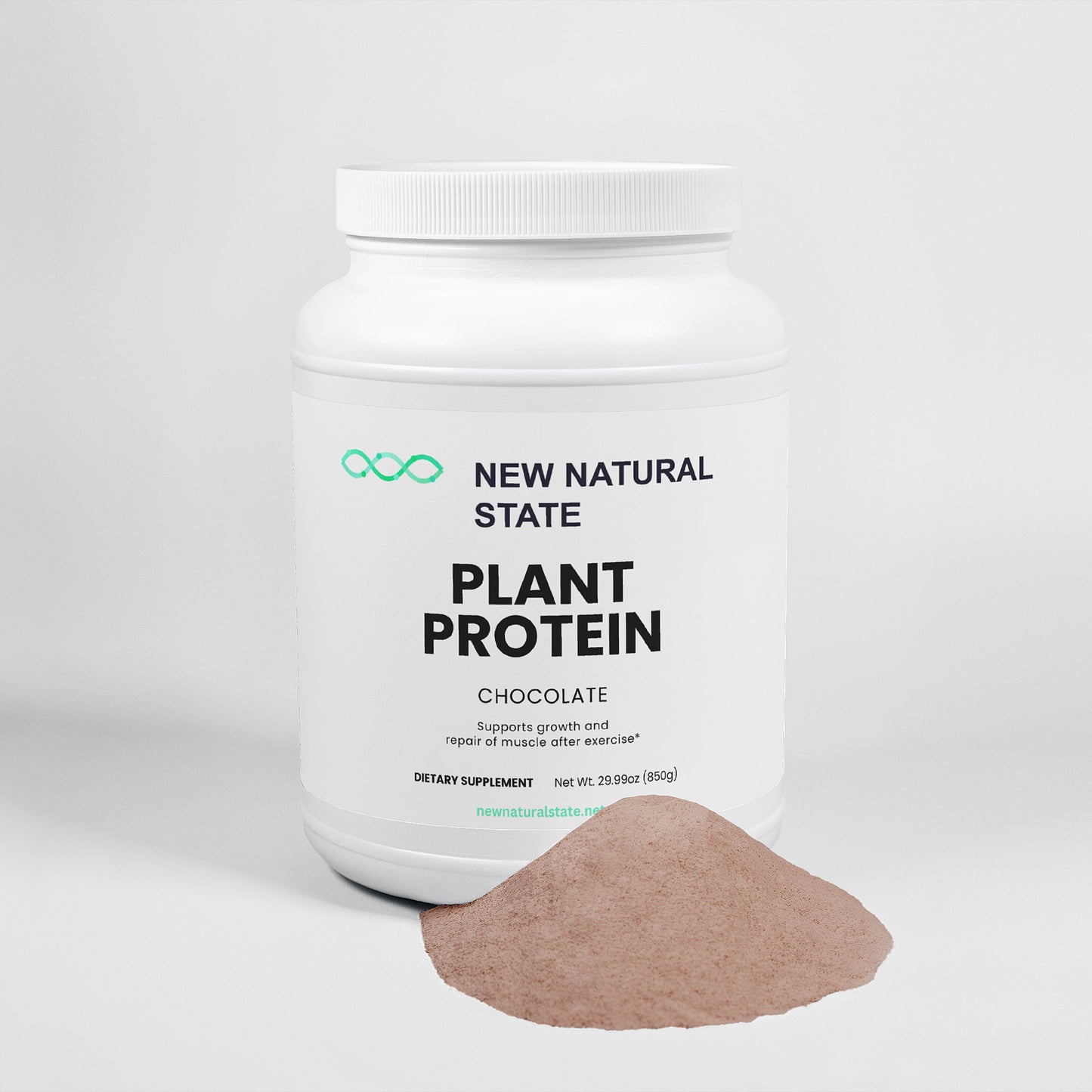 Plant Protein (Chocolate) With MCT Oil Powder
